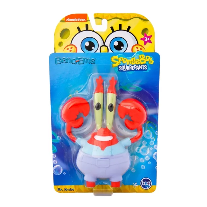 SpongeBob Mr. Krabs Bend-Ems Bendable Figure
