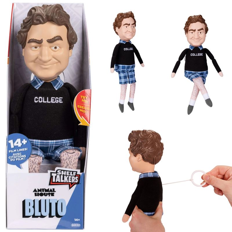 Bluto (John Belushi - Animal House) 12&quot;H Shelf Talkers Talking Stuffed Figure