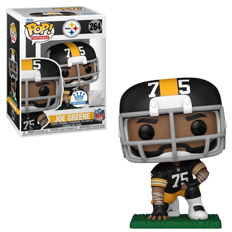 NFL Joe Greene Pittsburgh Steelers 3 3/4&quot;H POP! Vinyl Figure #264