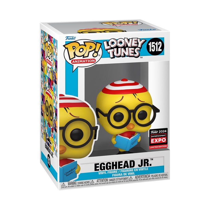 Looney Tunes Egghead Jr. 3 3/4"H POP! Animation Vinyl Figure #1512 EXCLUSIVE