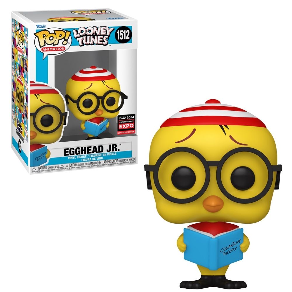 Looney Tunes Egghead Jr. 3 3/4&quot;H POP! Animation Vinyl Figure #1512 EXCLUSIVE