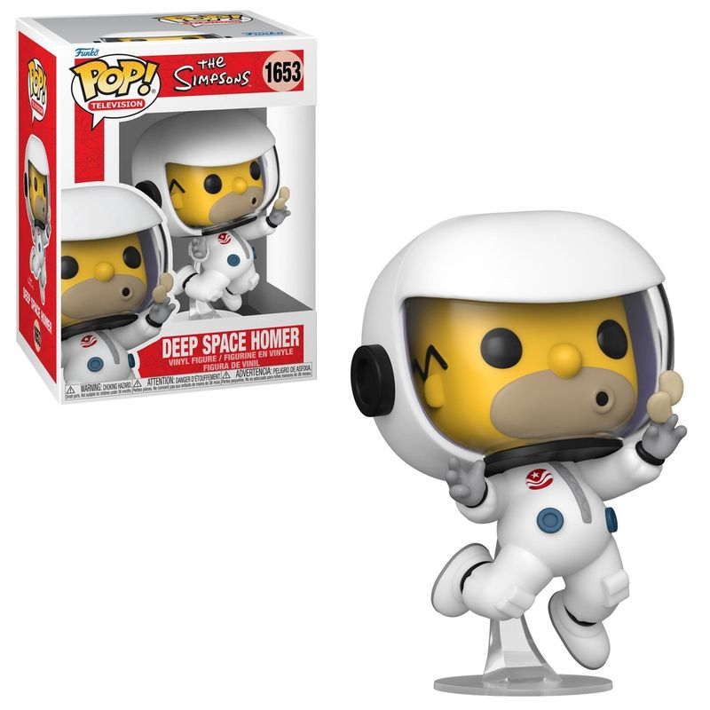 The Simpsons Deep Space Homer 3 3/4&quot;H POP! Television Vinyl Figure #1653