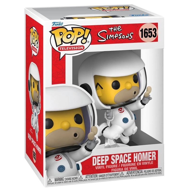 The Simpsons Deep Space Homer 3 3/4"H POP! Television Vinyl Figure #1653