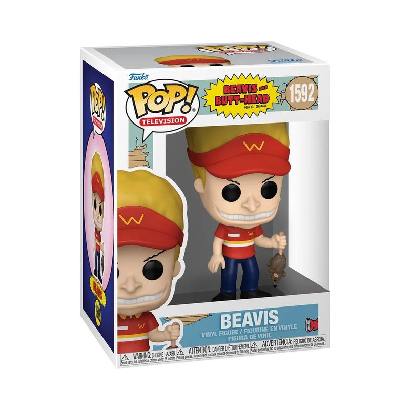 Beavis and Butt-Head Burger World Beavis 3 3/4"H POP! Television Vinyl Figure #1592