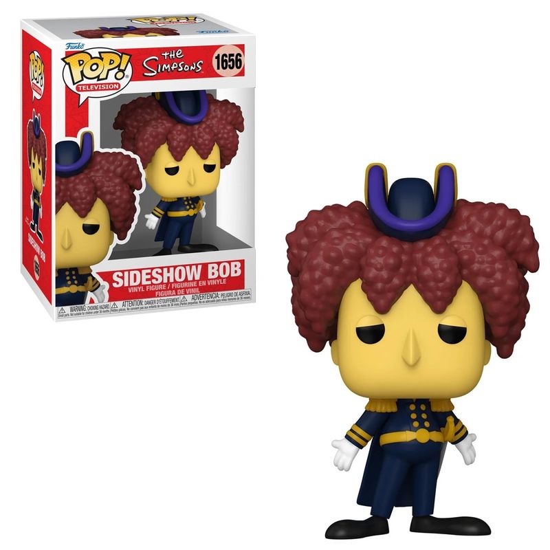 The Simpsons Sideshow Bob 3 3/4&quot;H POP! Television Vinyl Figure #1656