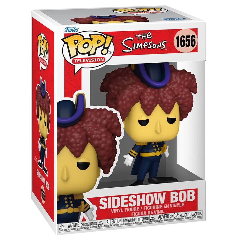 The Simpsons Sideshow Bob 3 3/4"H POP! Television Vinyl Figure #1656
