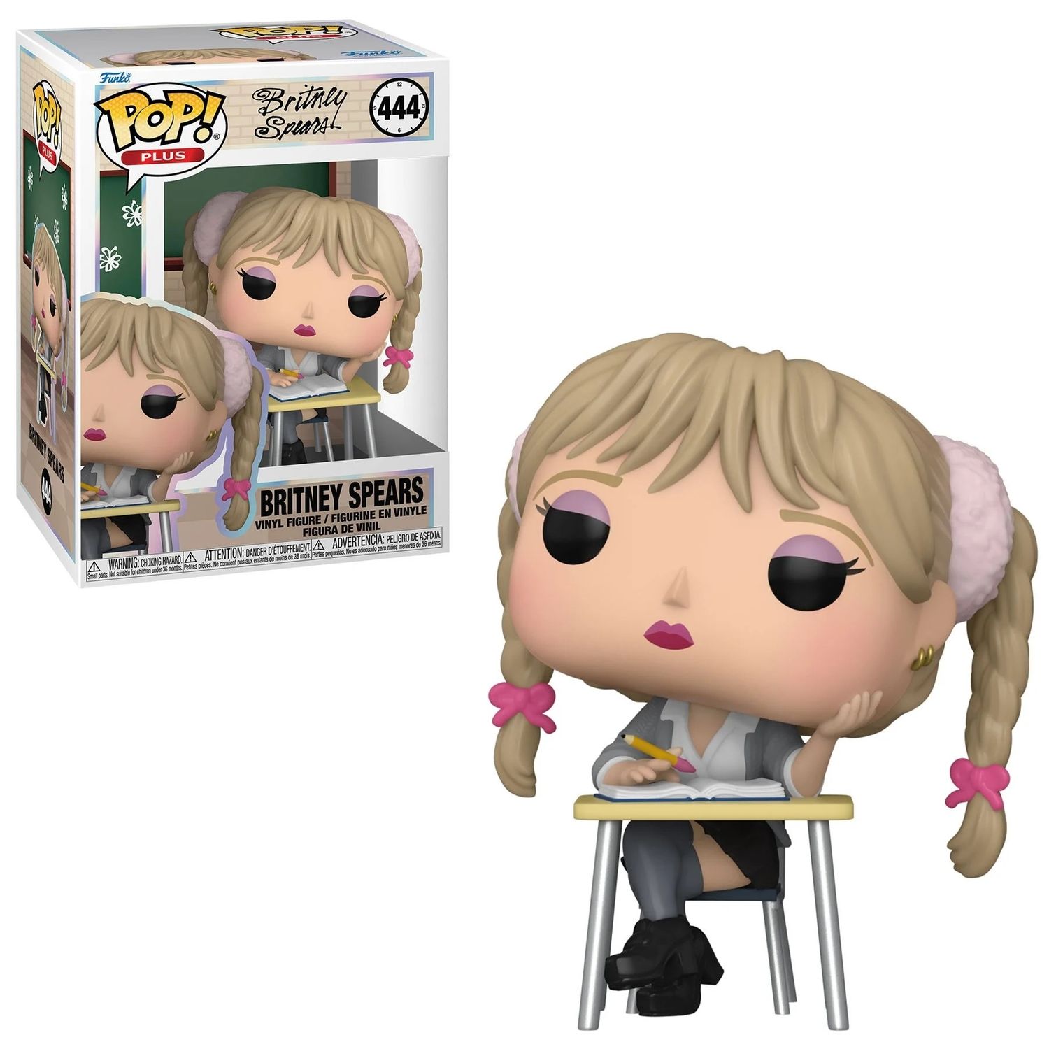 Britney Spears Baby One More Time 3 3/4&quot;H POP! PLUS Vinyl Figure #444