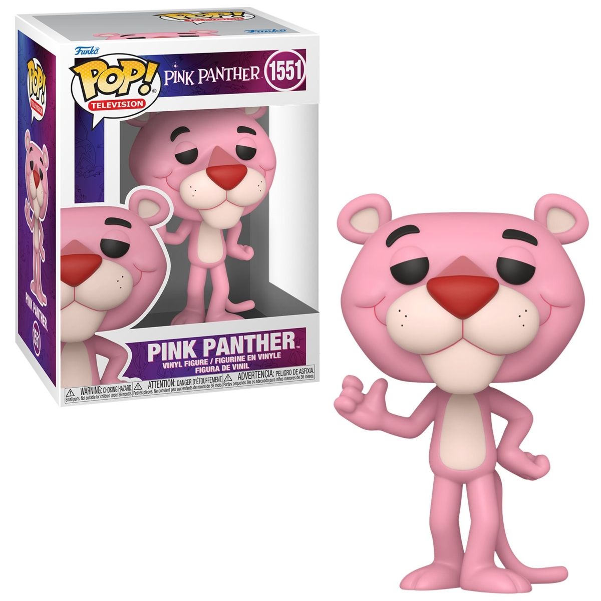 Pink Panther 3 3/4&quot;H POP! Television Vinyl Figure #1551