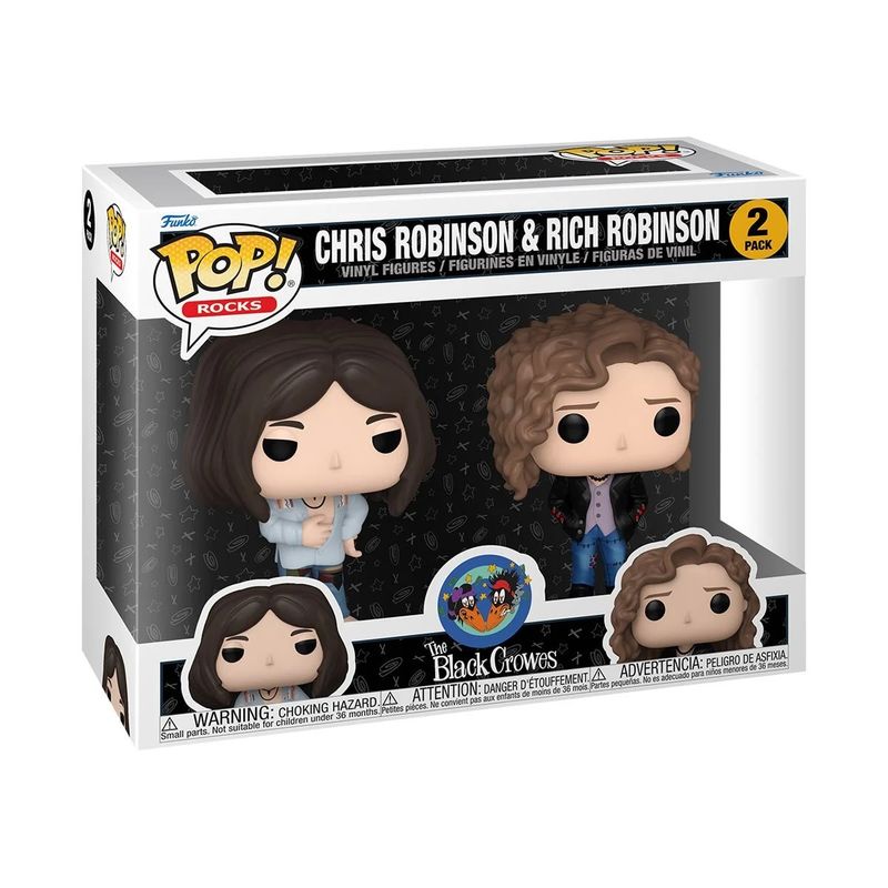 The Black Crowes 3 3/4"H POP! Rocks Vinyl Figure Set of 2