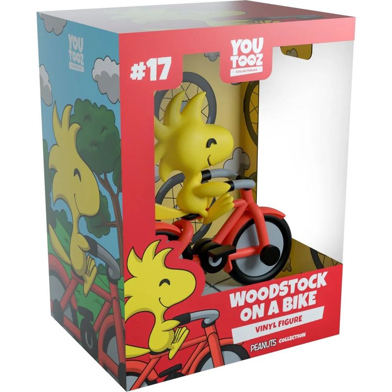 Peanuts Woodstock on a Bike Vinyl Figure #17 - Youtooz