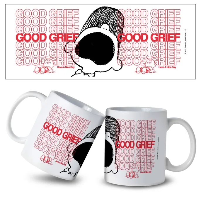 Peanuts &quot;Good Grief Have a Nice Day&quot; 11 Oz. Ceramic Mug