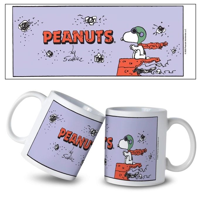 Peanuts Snoopy Flying Ace 11 Oz. Ceramic Mug