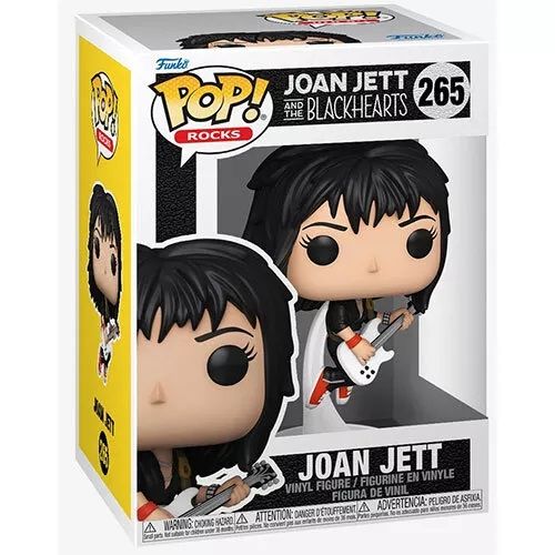 Joan Jett 3 3/4"H POP! Rocks Vinyl Figure #265
