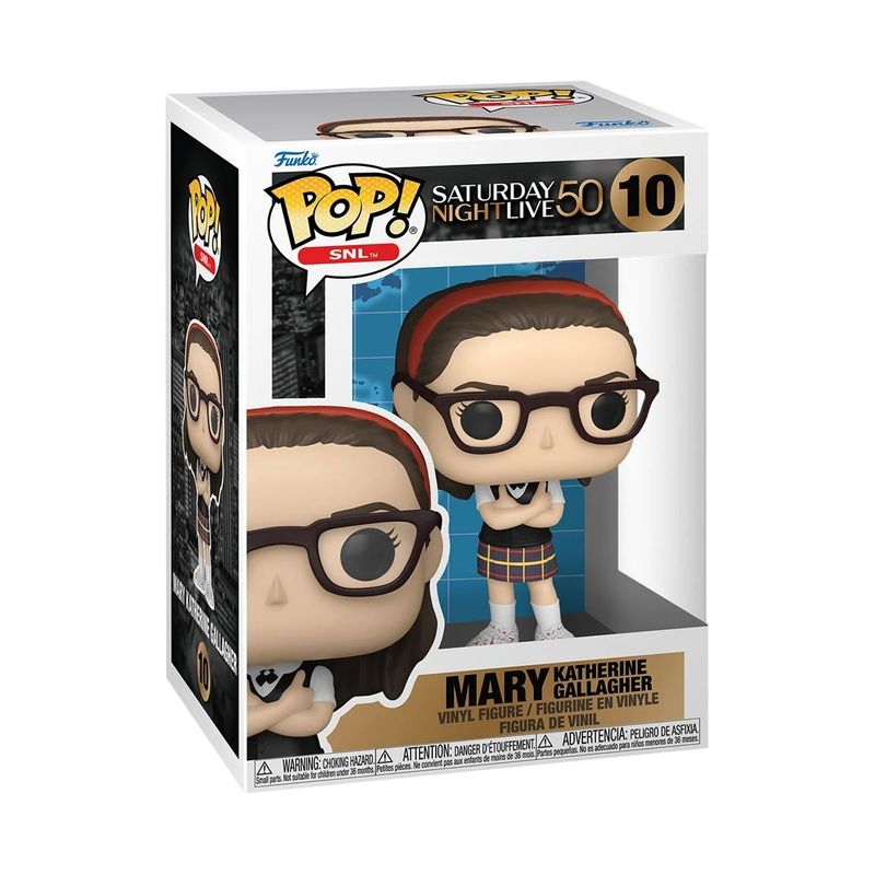 SNL 50th Mary Katherine Gallagher 3 3/4"H POP! SNL Vinyl Figure #10 - Molly Shannon
