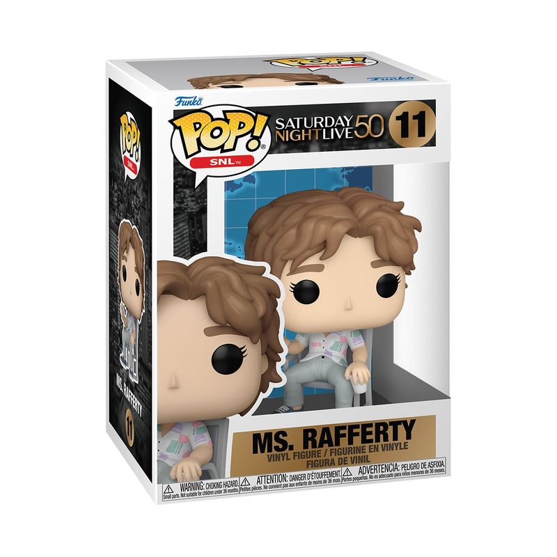 SNL 50th Ms. Rafferty 3 3/4"H POP! SNL Vinyl Figure #11 - Kate McKinnon