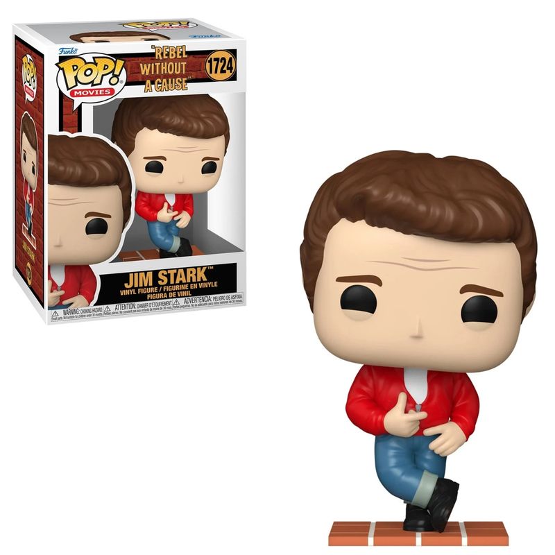 James Dean - Jim Stark Rebel Without a Cause 3 3/4&quot;H POP! Movies Vinyl Figure #1724