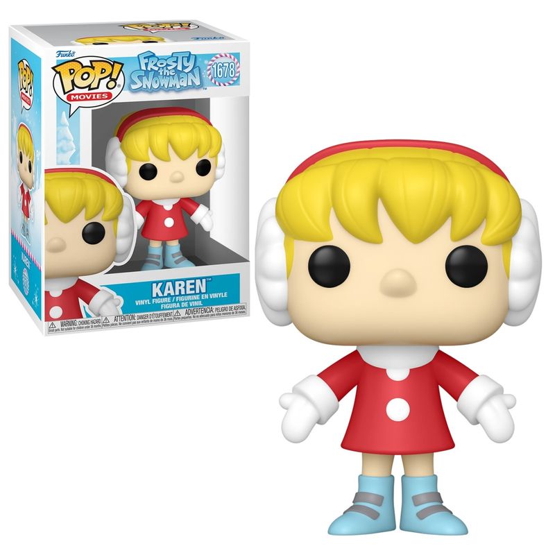 Frosty the Snowman Karen 3 3/4&quot;H POP! Movies Vinyl Figure #1678