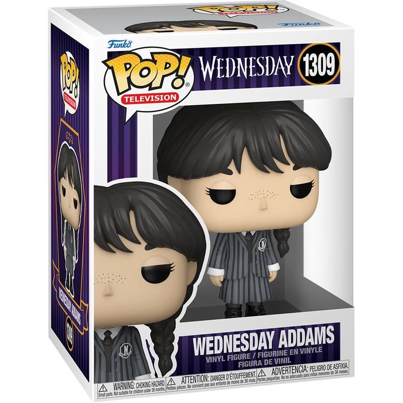 Wednesday - Wednesday Addams 3 3/4"H POP! Television Vinyl Figure #1309