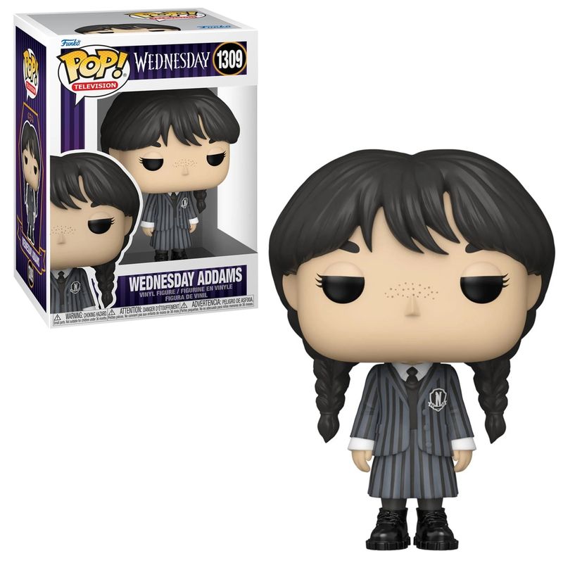 Wednesday - Wednesday Addams 3 3/4&quot;H POP! Television Vinyl Figure #1309