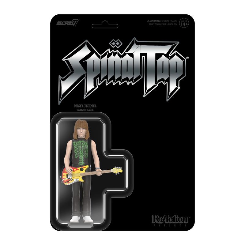 Spinal Tap Nigel Tufnel 3 3/4"H ReAction Figure