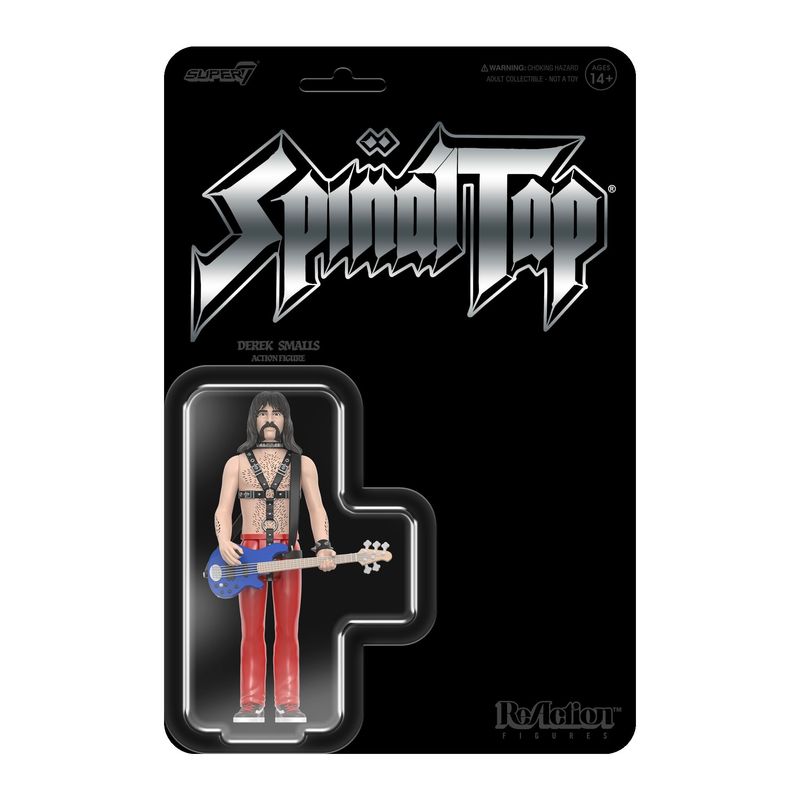 Spinal Tap Derek Smalls  3 3/4"H ReAction Figure