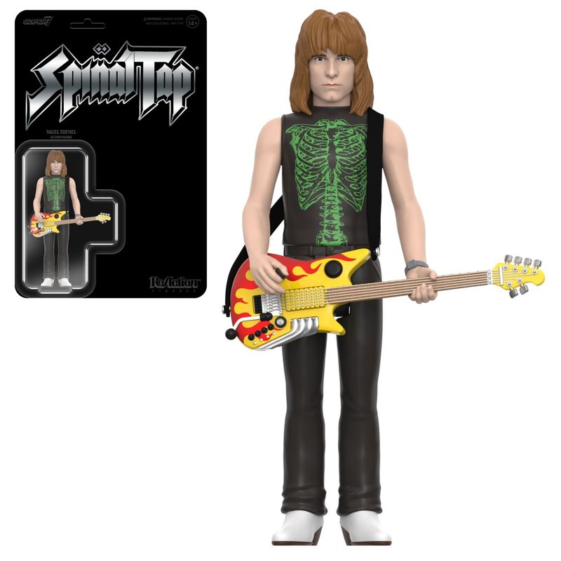 Spinal Tap Nigel Tufnel 3 3/4&quot;H ReAction Figure