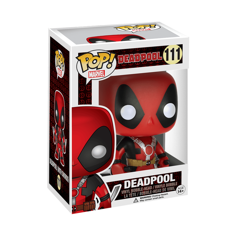 Deadpool with 2 Swords 3 3/4"H POP! Marvel Vinyl Figure #111