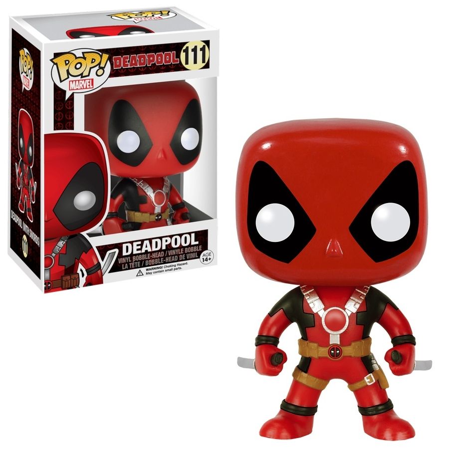 Deadpool with 2 Swords 3 3/4&quot;H POP! Marvel Vinyl Figure #111
