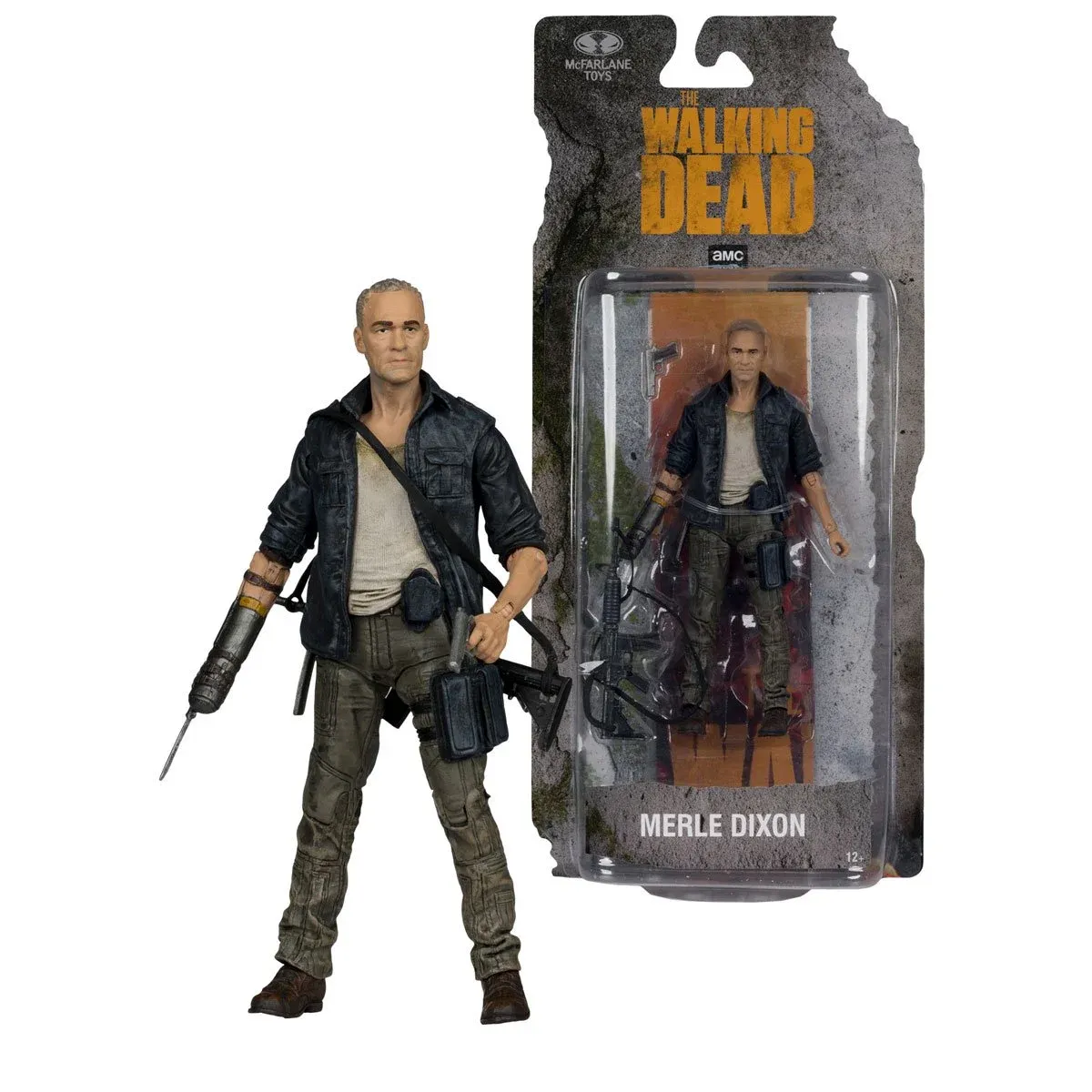 The Walking Dead Merle Dixon 5&quot;H McFarlane Wave 1 Action Figure