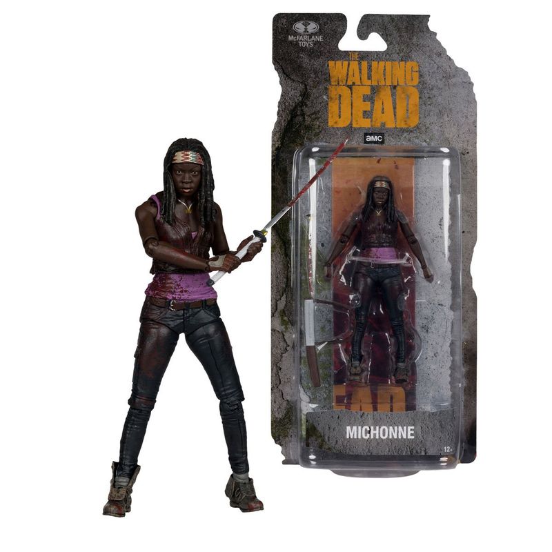 The Walking Dead Michonne 5&quot;H McFarlane Wave 1 Action Figure