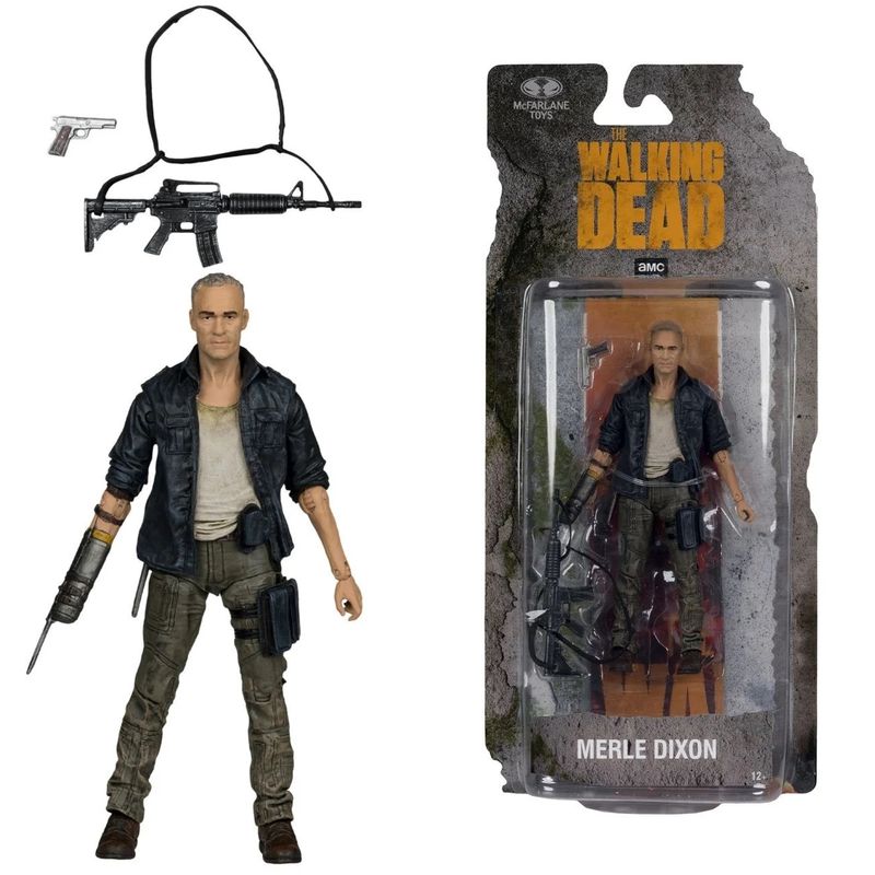 The Walking Dead Merle Dixon 5"H McFarlane Wave 1 Action Figure