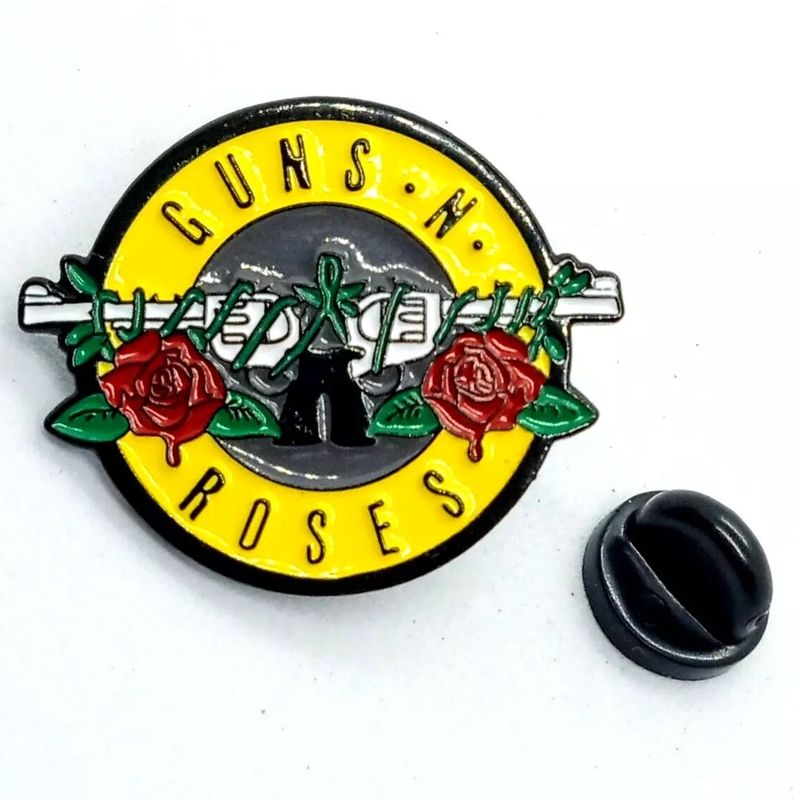 Guns N&#39; Roses Logo Enamel Pin / Tie Tack