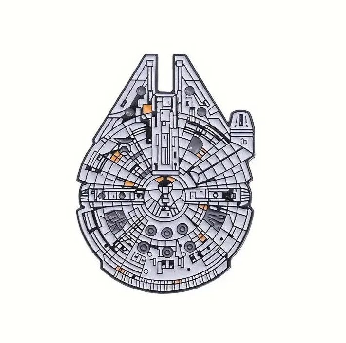 Star Wars Milennium Falcon Metal Pin / Tie Tack
