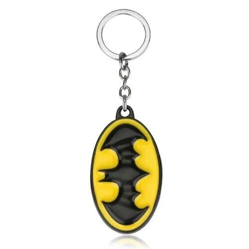 Batman Logo Enamel Metal Keychain