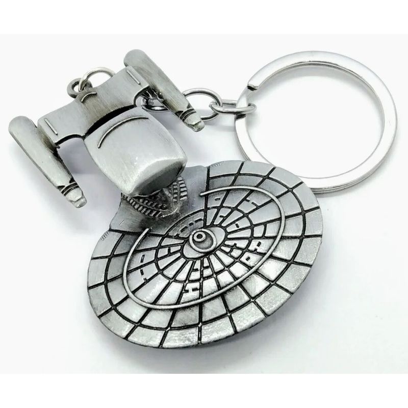 Star Trek U.S.S. Enterprise Metal Keychain