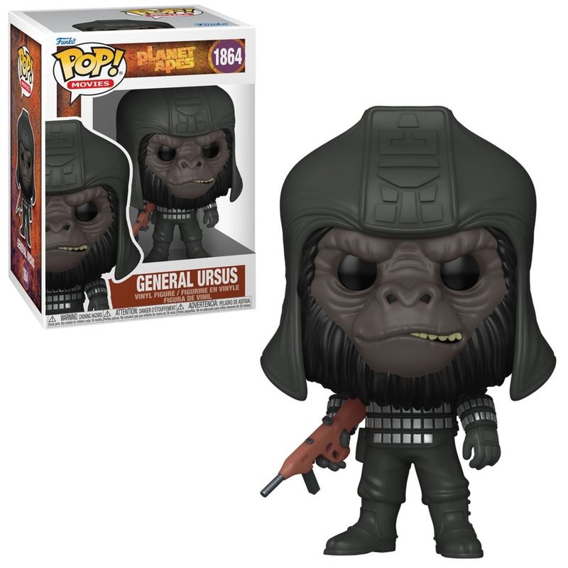 Planet of the Apes General Ursus 3 3/4&quot;H POP! Movies Vinyl Figure #1864