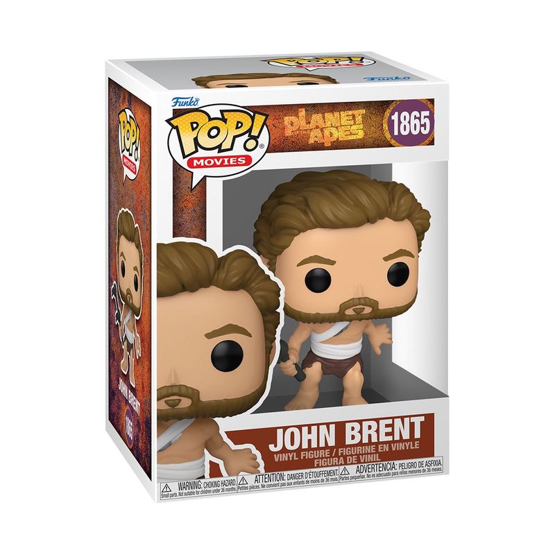 Planet of the Apes John Brent 3 3/4"H POP! Movies Vinyl Figure #1865