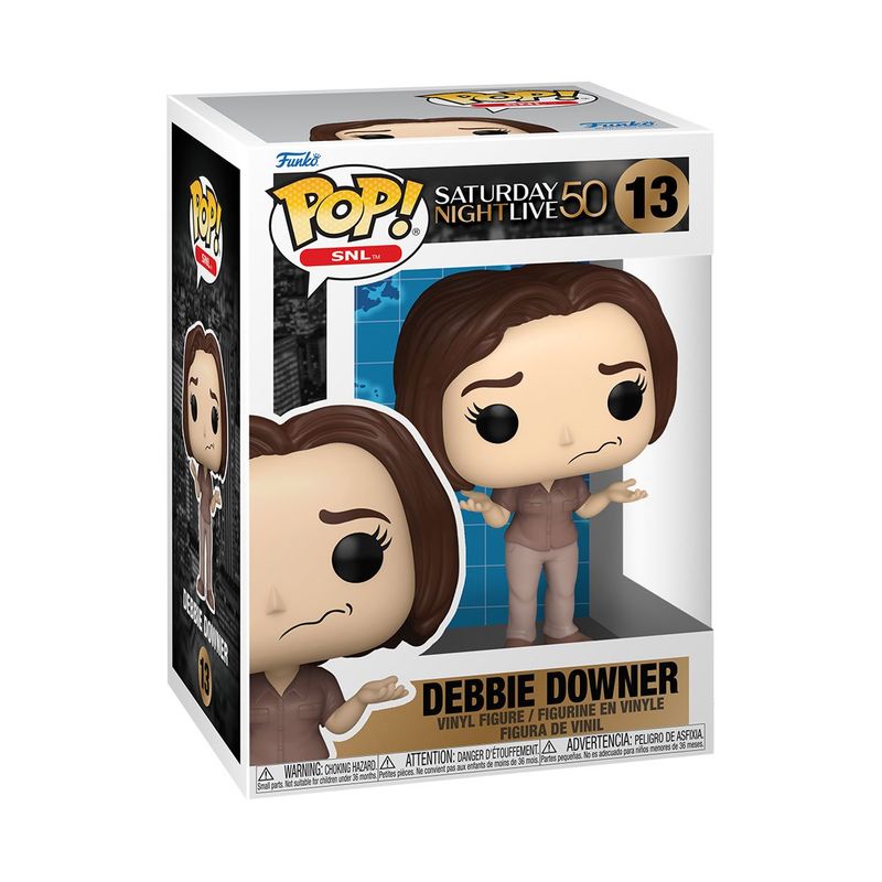 SNL 50th Debbie Downer 3 3/4"H POP! SNL Vinyl Figure #13 - Rachel Dratch