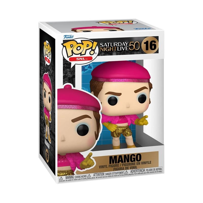 SNL 50th Mango 3 3/4"H POP! SNL Vinyl Figure #16 - Chris Kattan