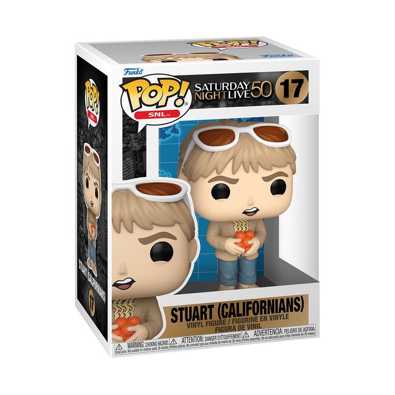 SNL 50th Stuart (Californians) 3 3/4"H POP! SNL Vinyl Figure #17 - Fred Armisen