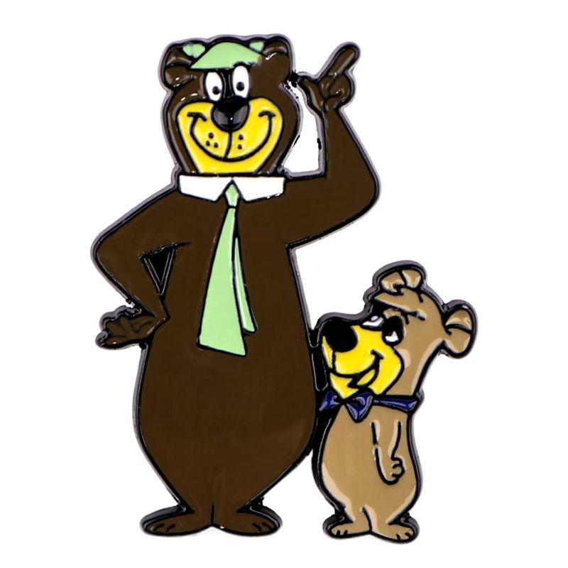 Hanna-Barbera Yogi Bear and Boo-Boo Enamel Pin / Tie Tack