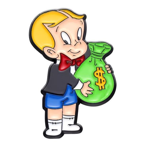 Richie Rich Enamel Pin / Tie Tack