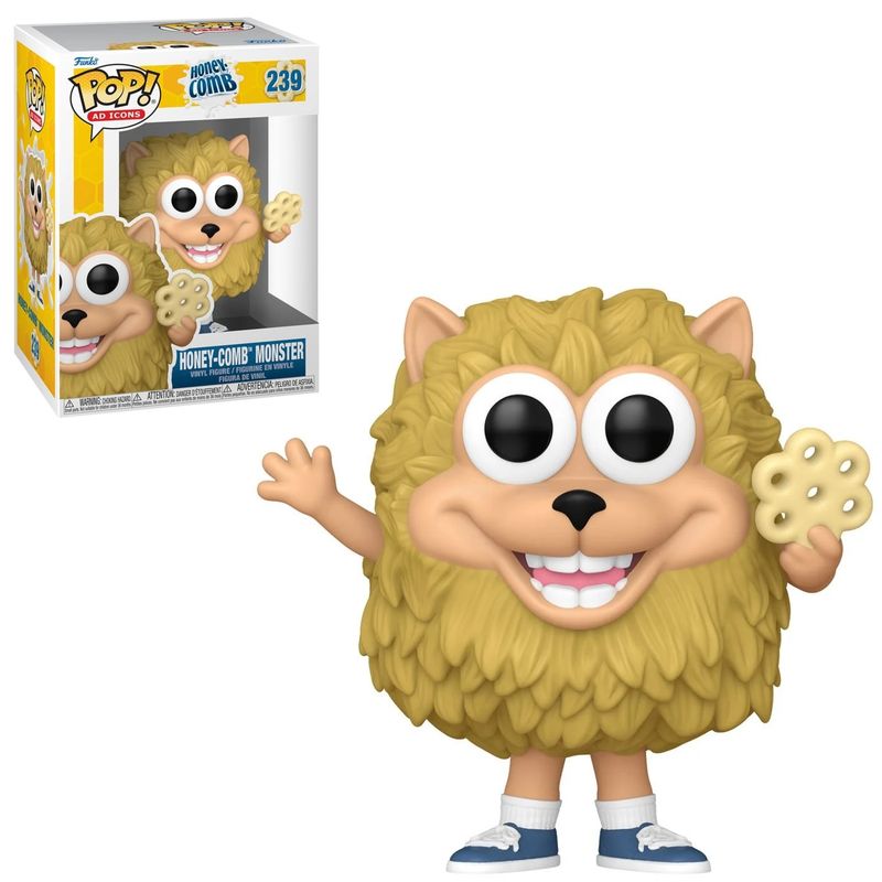 Honey-Comb Monster 3 3/4&quot;H POP! Ad Icons Vinyl Figure #239
