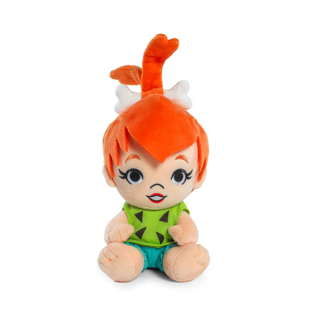 The Flintstones Pebbles 7 1/2&quot;H Phunny Plush by kidrobot