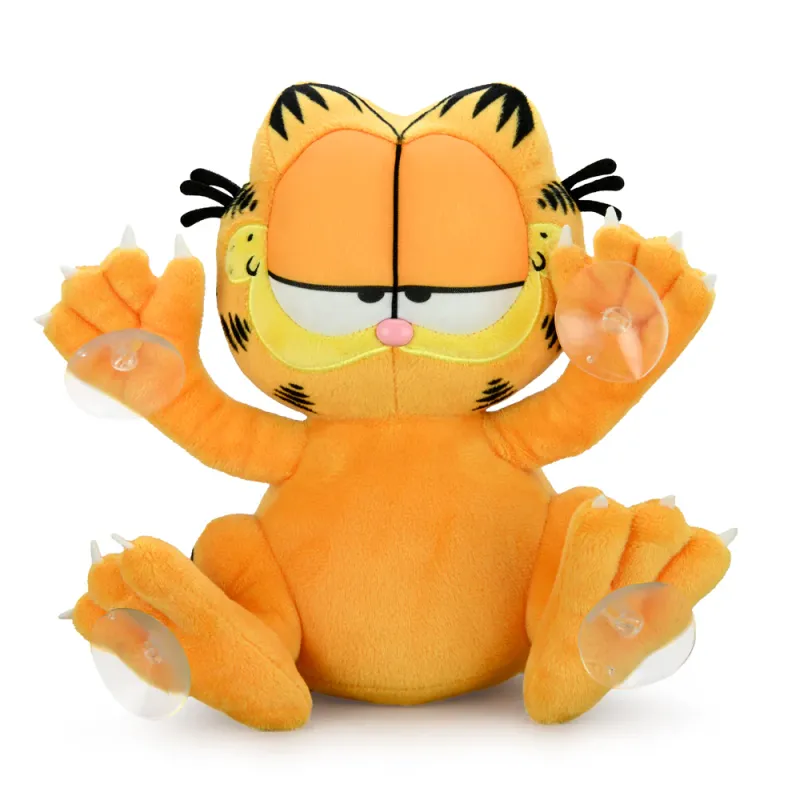 Garfield (Relaxed) 8&quot;H Window Cling Plush by kidrobot