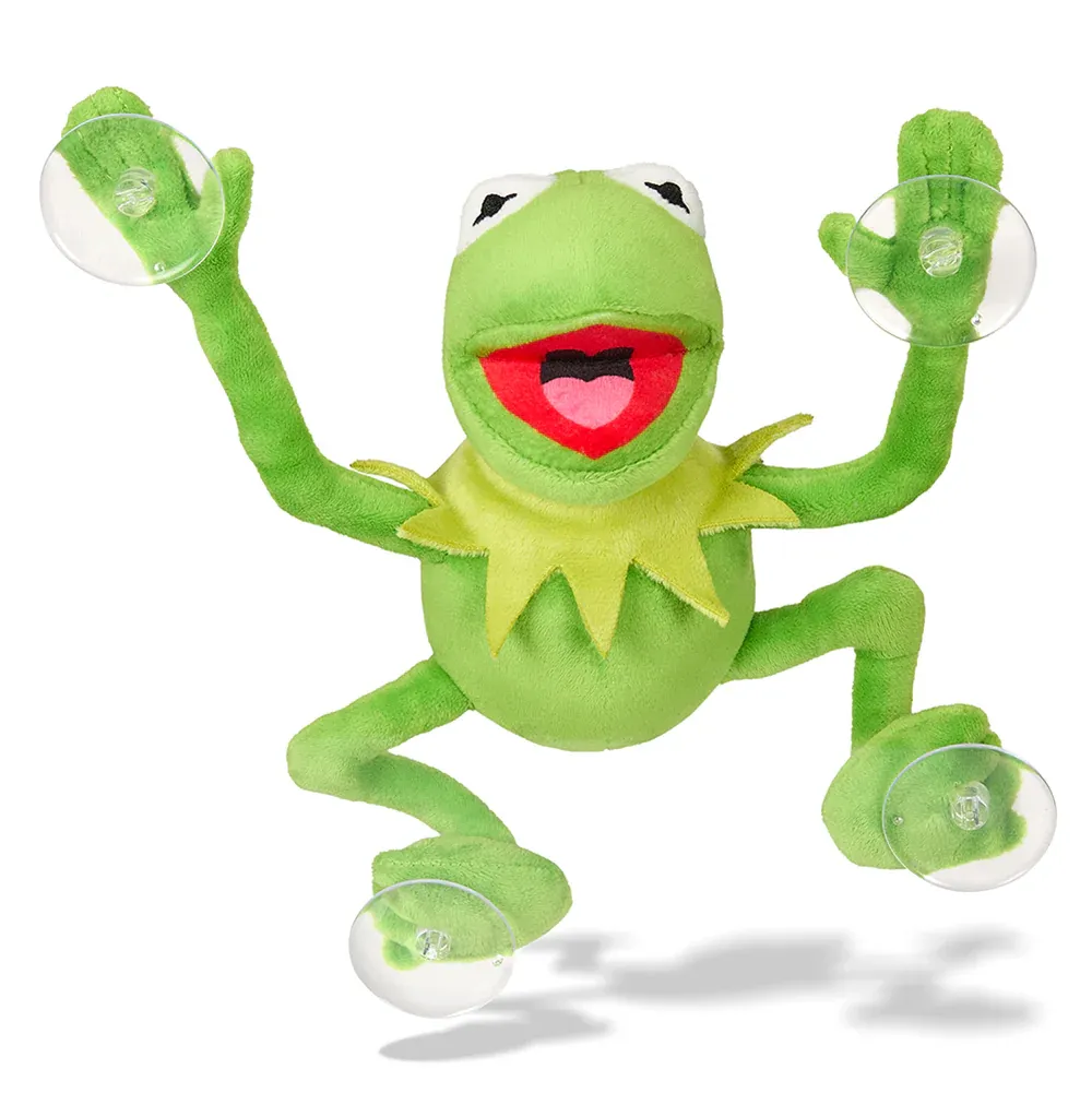 The Muppets Kermit 6&quot;H Window Cling Plush by kidrobot
