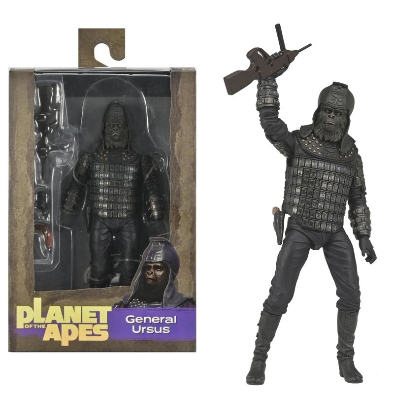 Planet of the Apes 7"H Set of 4 Legacy Action Figures by NECA