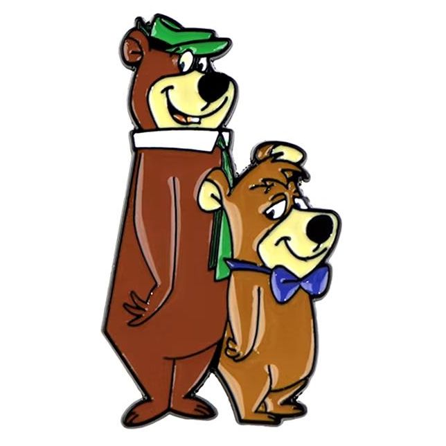 Hanna-Barbera Yogi Bear and Boo-Boo Enamel Pin / Tie Tack