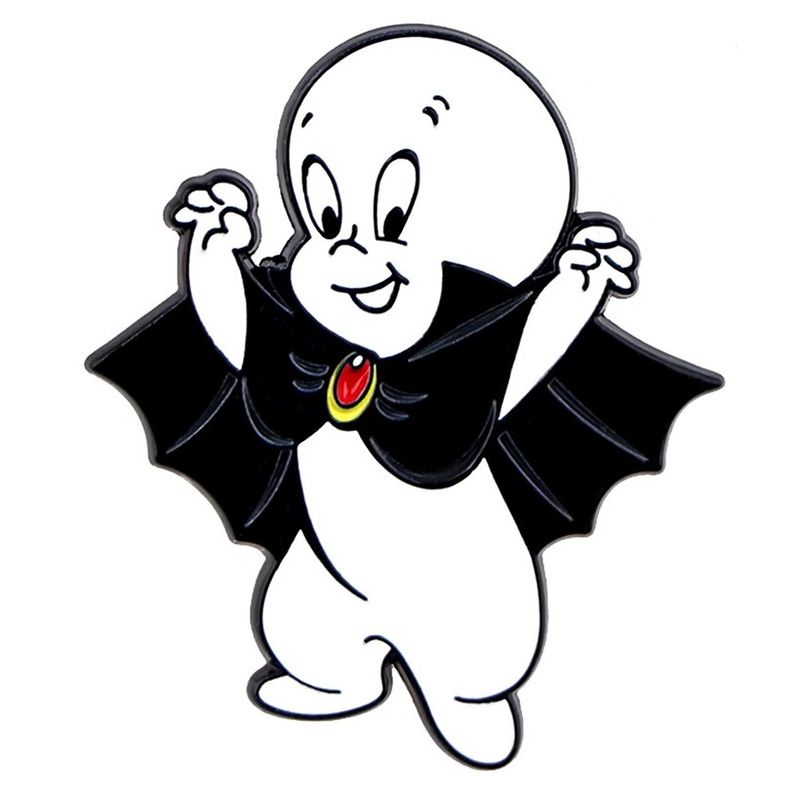 Casper with Cape Enamel Pin / Tie Tack