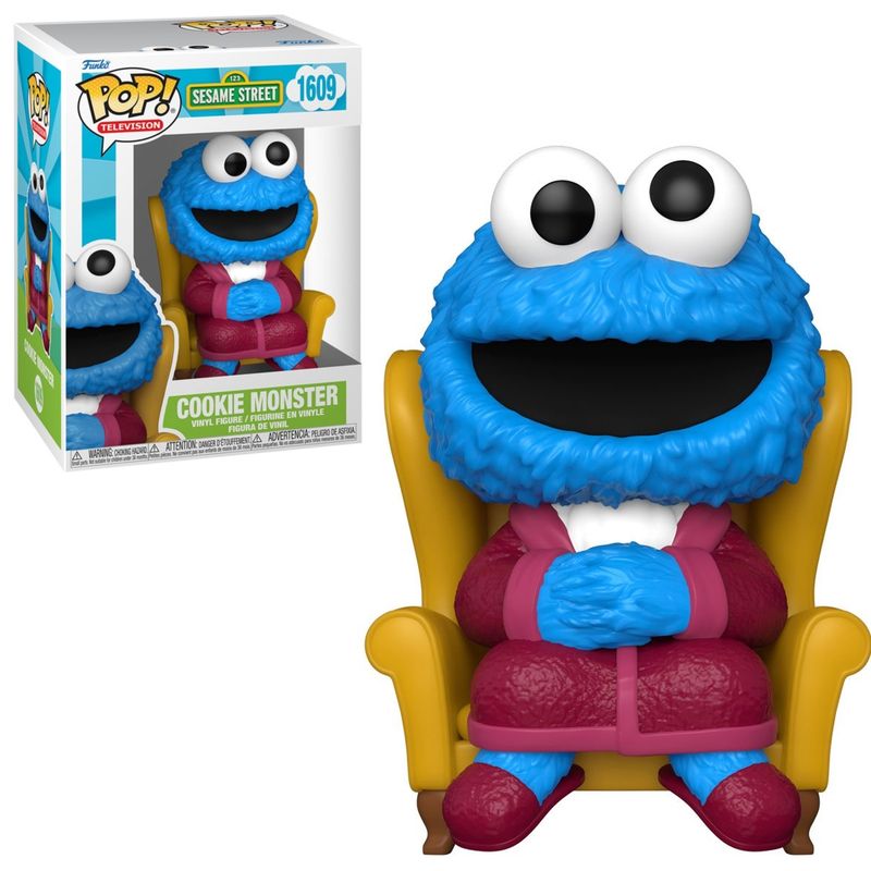 Sesame Street Cookie Monster 3 3/4&quot;H POP! Television Vinyl Figure #1609